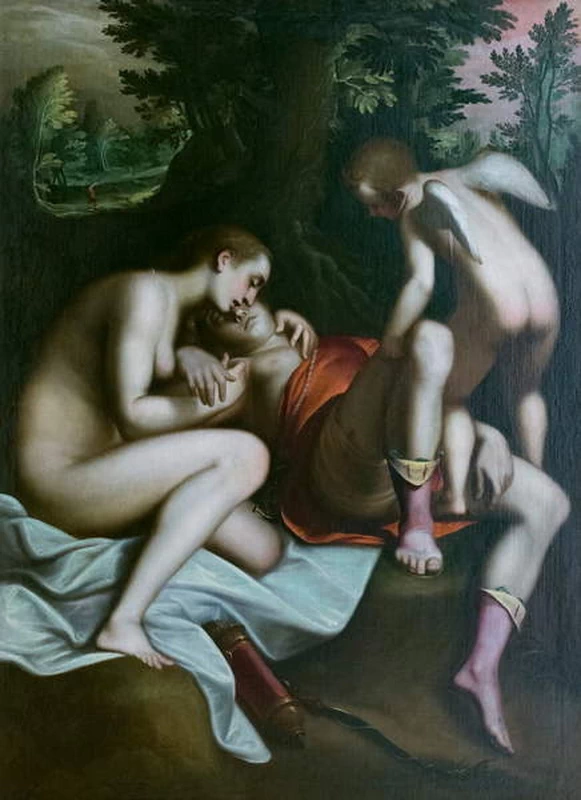 Venere piange per la morte di Adone - Galleria Nazionale d'Arte Antica, Roma 1